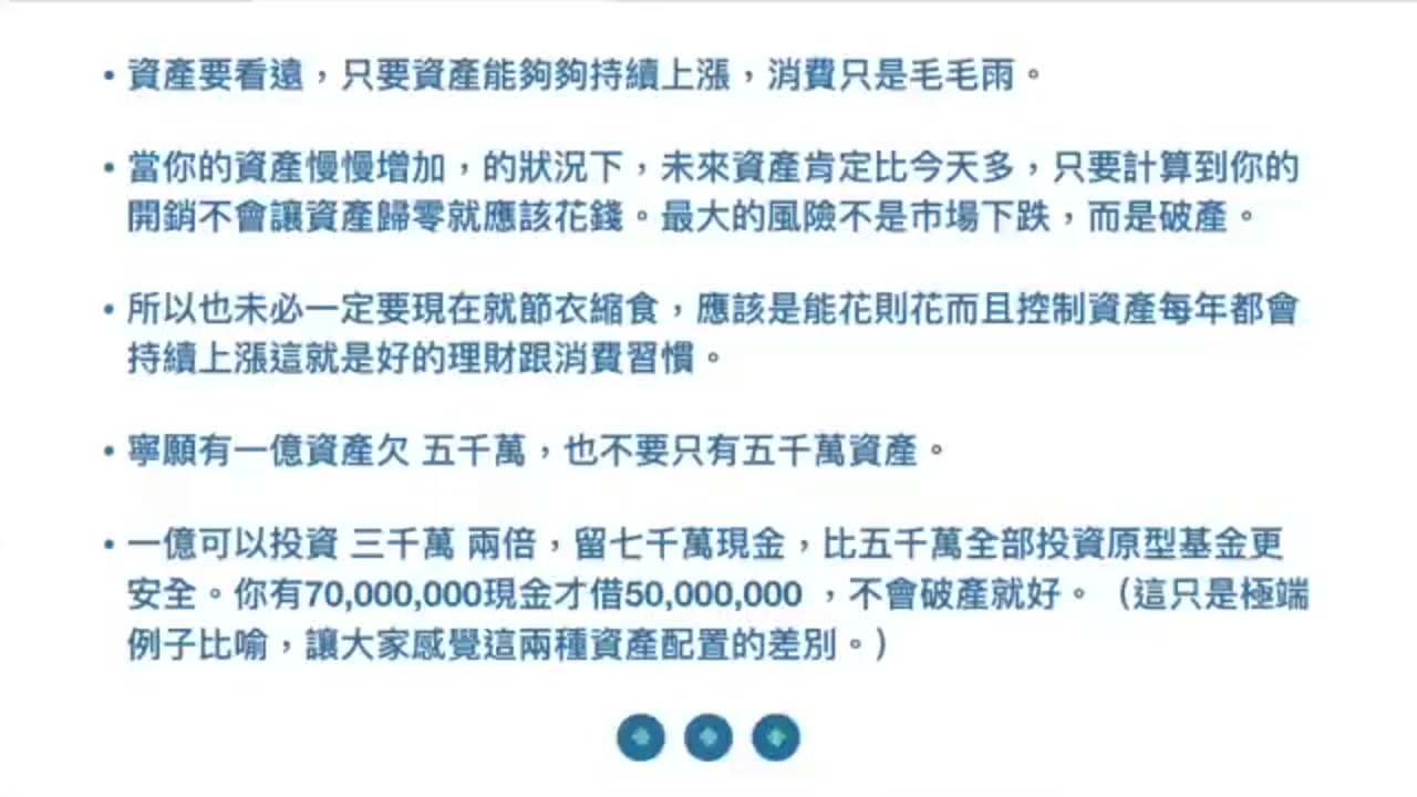 投資指數基金怎麼買不重要，不用賣才是師傅！理解資產可以增值負債可以不還
