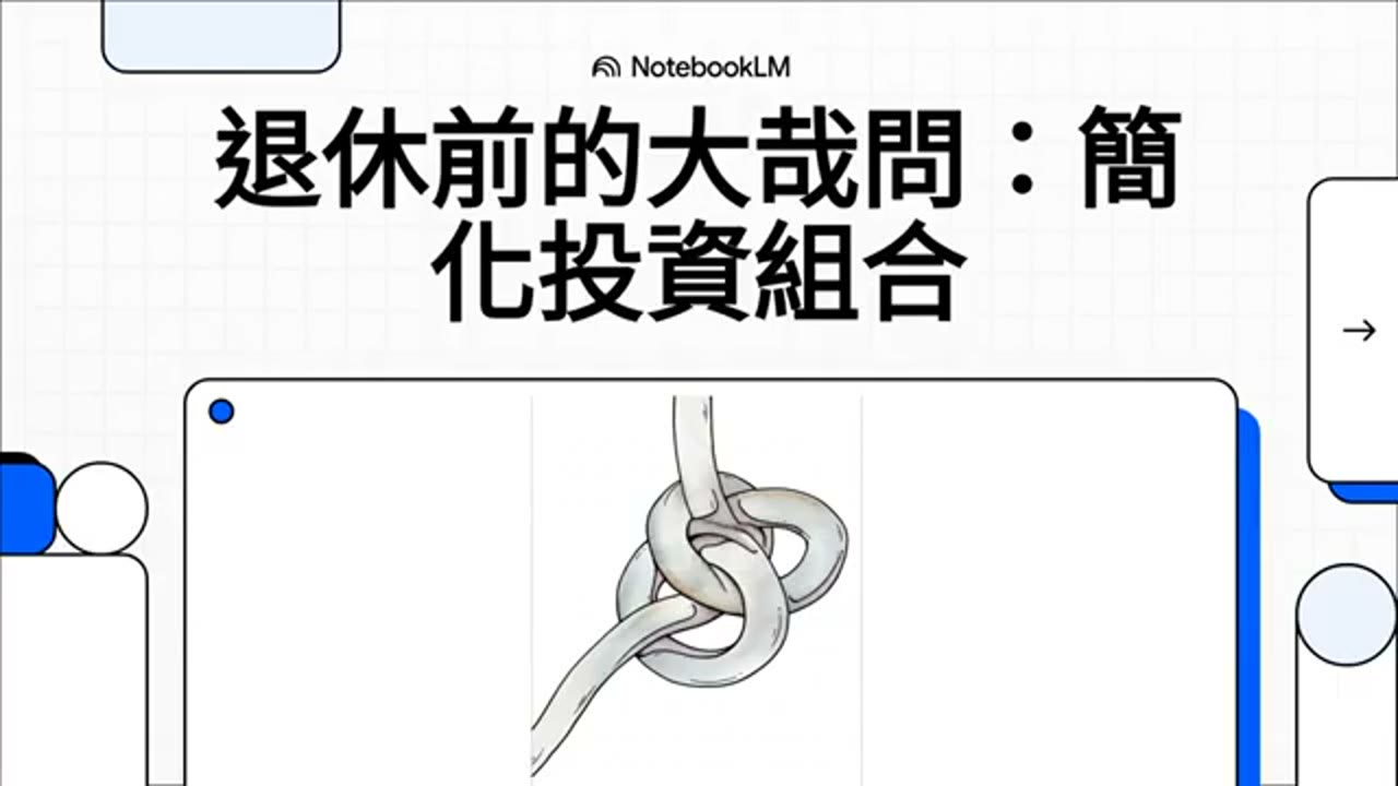 退休前的大哉問：簡化投資組合