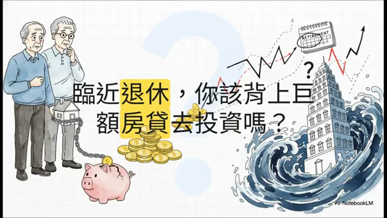 快退休了還背房貸？這是自找麻煩：賣房、轉流動資產