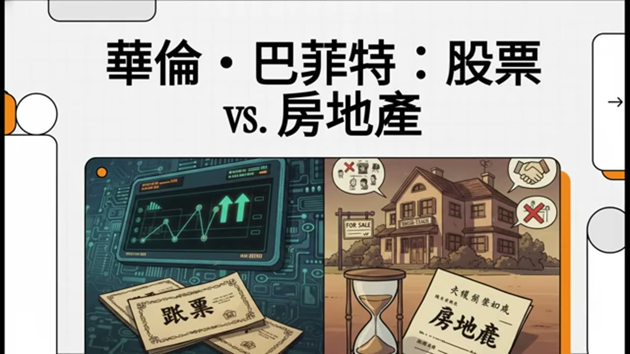 Warren Buffett: Stocks vs. Real Estate
